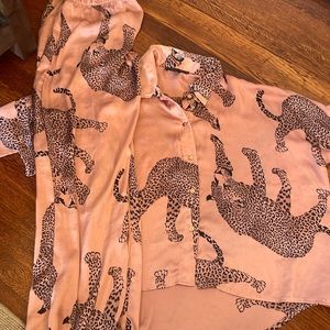 Midnight Bakery Jaguar Pajama Set